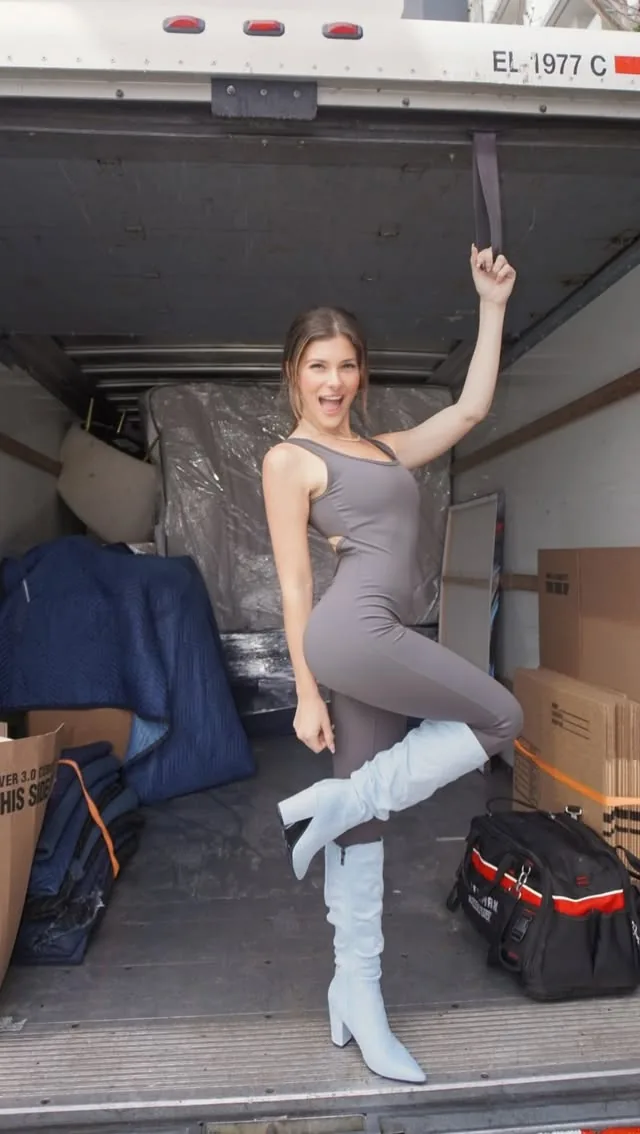 Client in moving truck