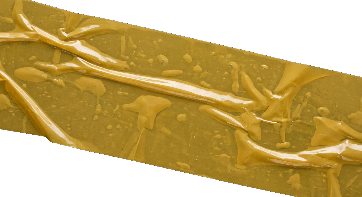 Yellow packing tape texture overlay